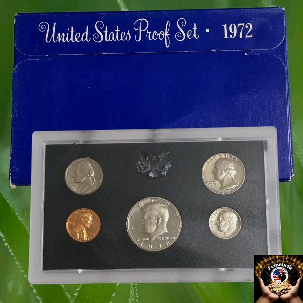 1972 Proof Set Original Government Packaging OGP,  Pulled From Storage FAST 🚢