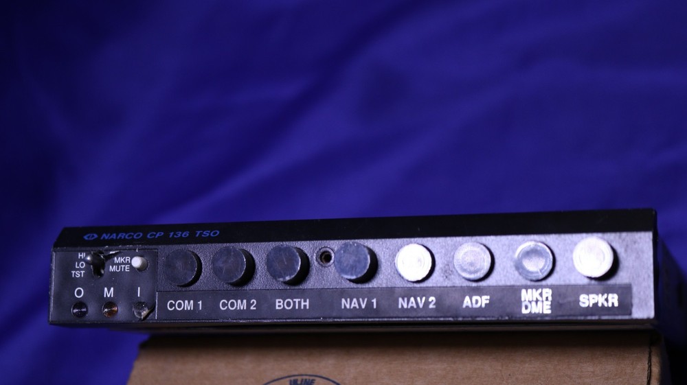 Narco CP135 and Tray