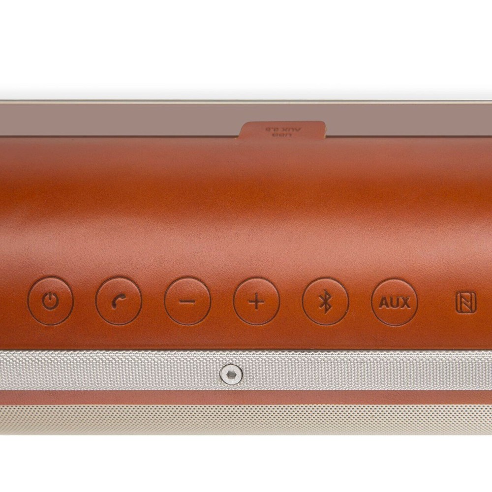 Owlee Scroll Premium Portable Bluetooth Wireless Speaker With Leather and Case