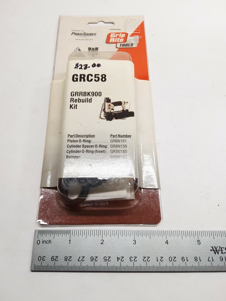 GRIP-RITE GRC58 REBUILT KIT GRRBK900 (NEW)