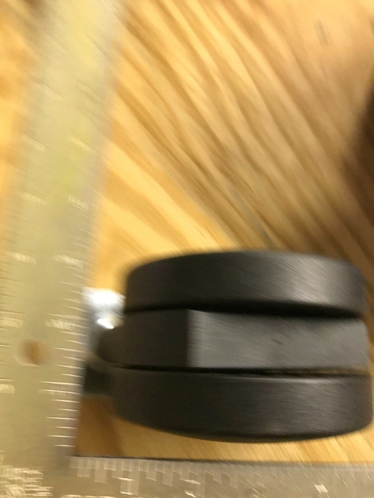 5" diameter plastic swivel casters