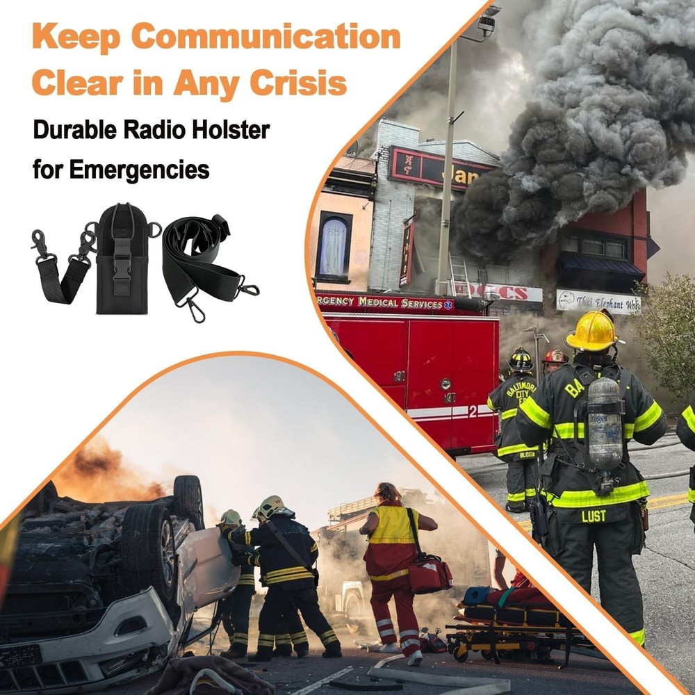 Lightweight Fire Radio Strap Bundle