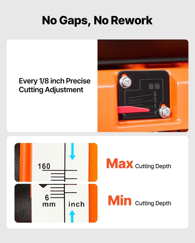 Thickness Planer 13in, 2000W, Spiral-Style Cutterhead with 24 Inserts