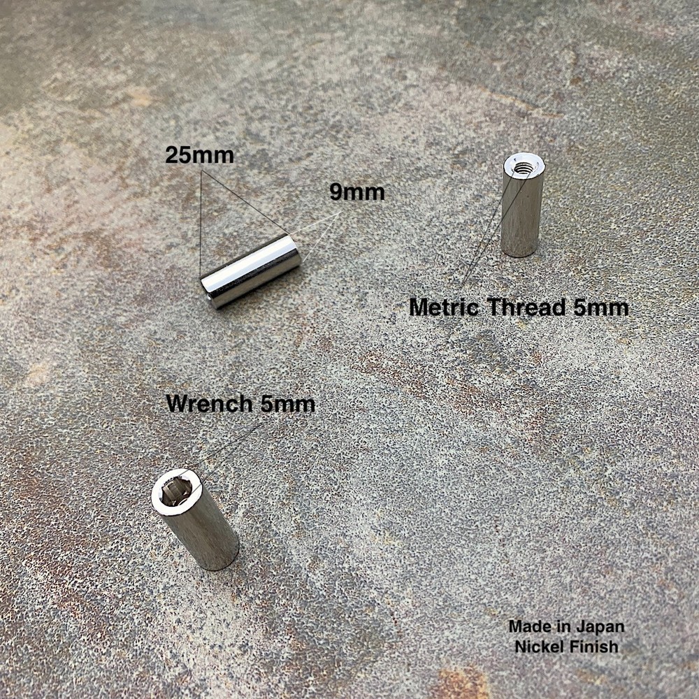 Truss rod nut cylinder shape 5mm TRN-11