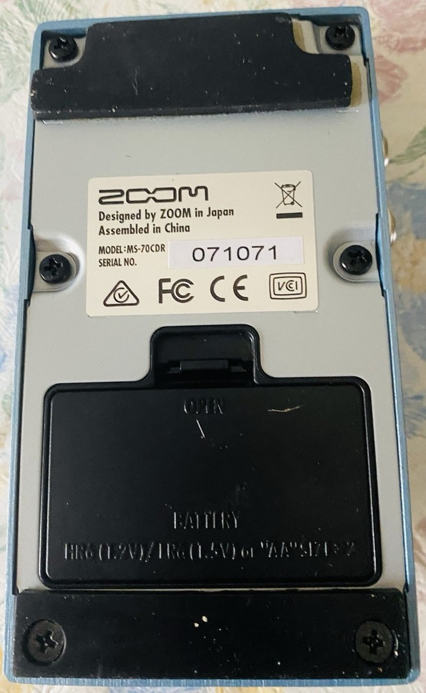 Zoom MultiStomp MS-70 CDR