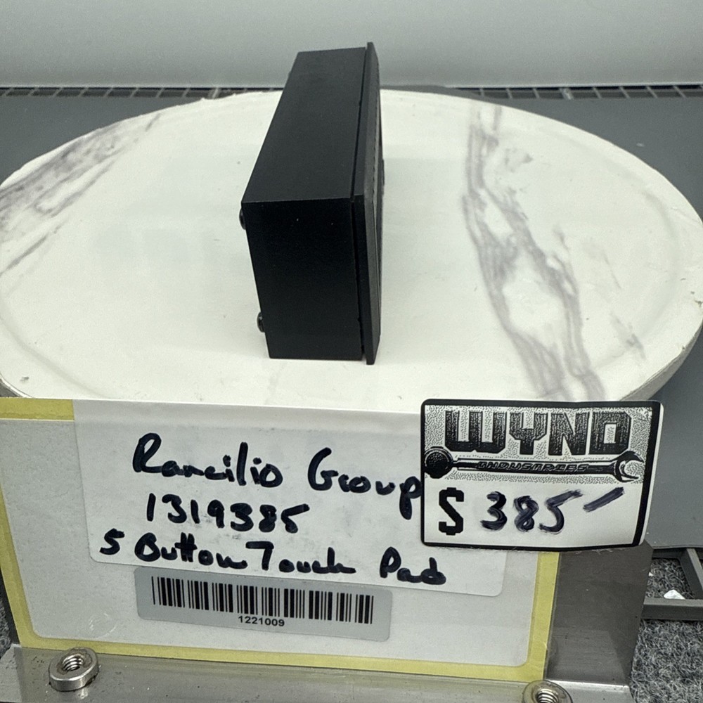 (NEW) Rancilio 5 Button Touch Pad Part # 1319385