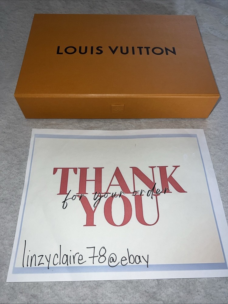 Authentic Louis Vuitton Gift Box With Tissue