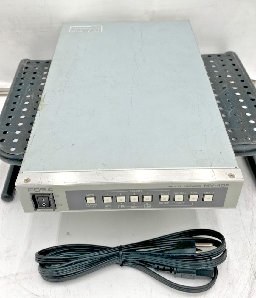 For-A MV-40F Quad-Viewer Multi Viewer w/ Power Cable