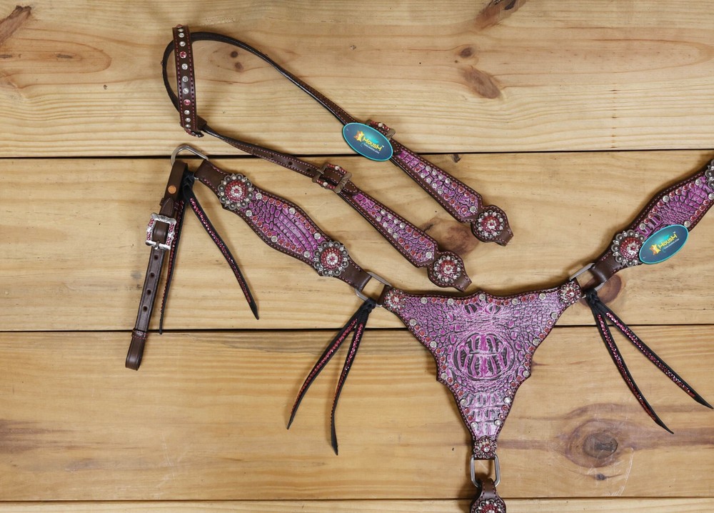 Headstall & Breast Collar Tack Set for Horse