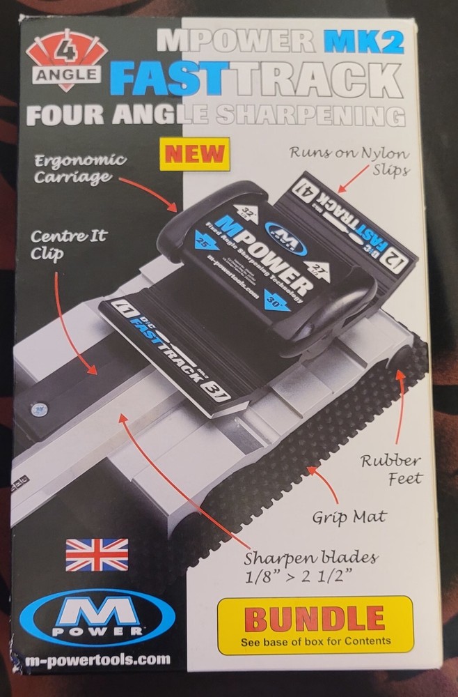 FASTTRACK Sharpener Mk2 : Bundle Kit : Precision Diamond Sharpening for Chisels