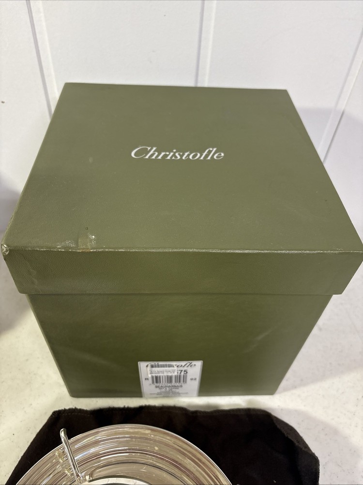 Christofle Silver-Plated Caviar Serving Set With Box