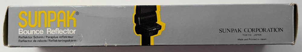 Sunpak Cat. 651-795 Electronic Flash Bounce Reflector Accessory - Open Box