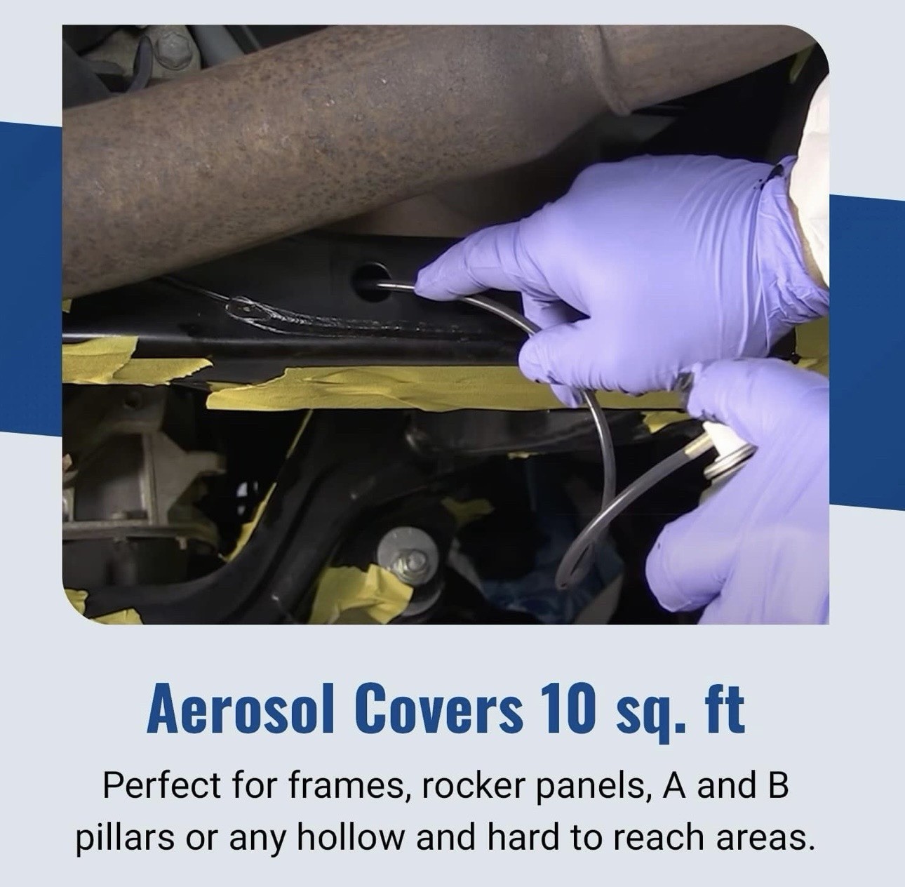 Eastwood Black Internal Frame Coating Aerosol (2 Pack)