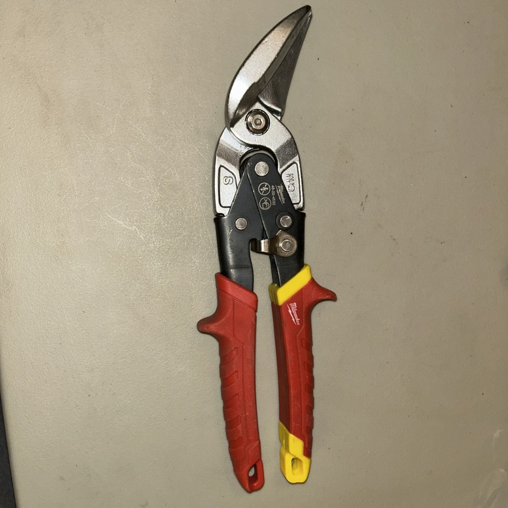 Milwaukee Tool 48-22-4532 Straight Cutting Offset Aviation Snips