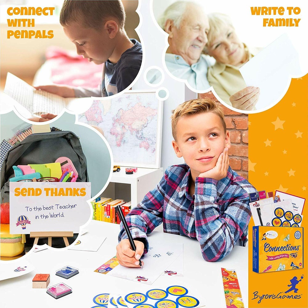 Kids Stationary Set Inspire Kids Write Creativity Builder Imagination Writing