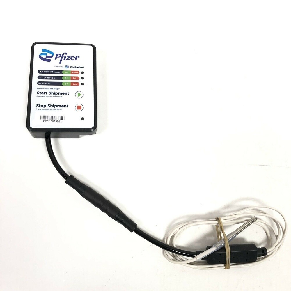 Pfizer/ Controlant Real-Time Logger CMS Good Used Condition