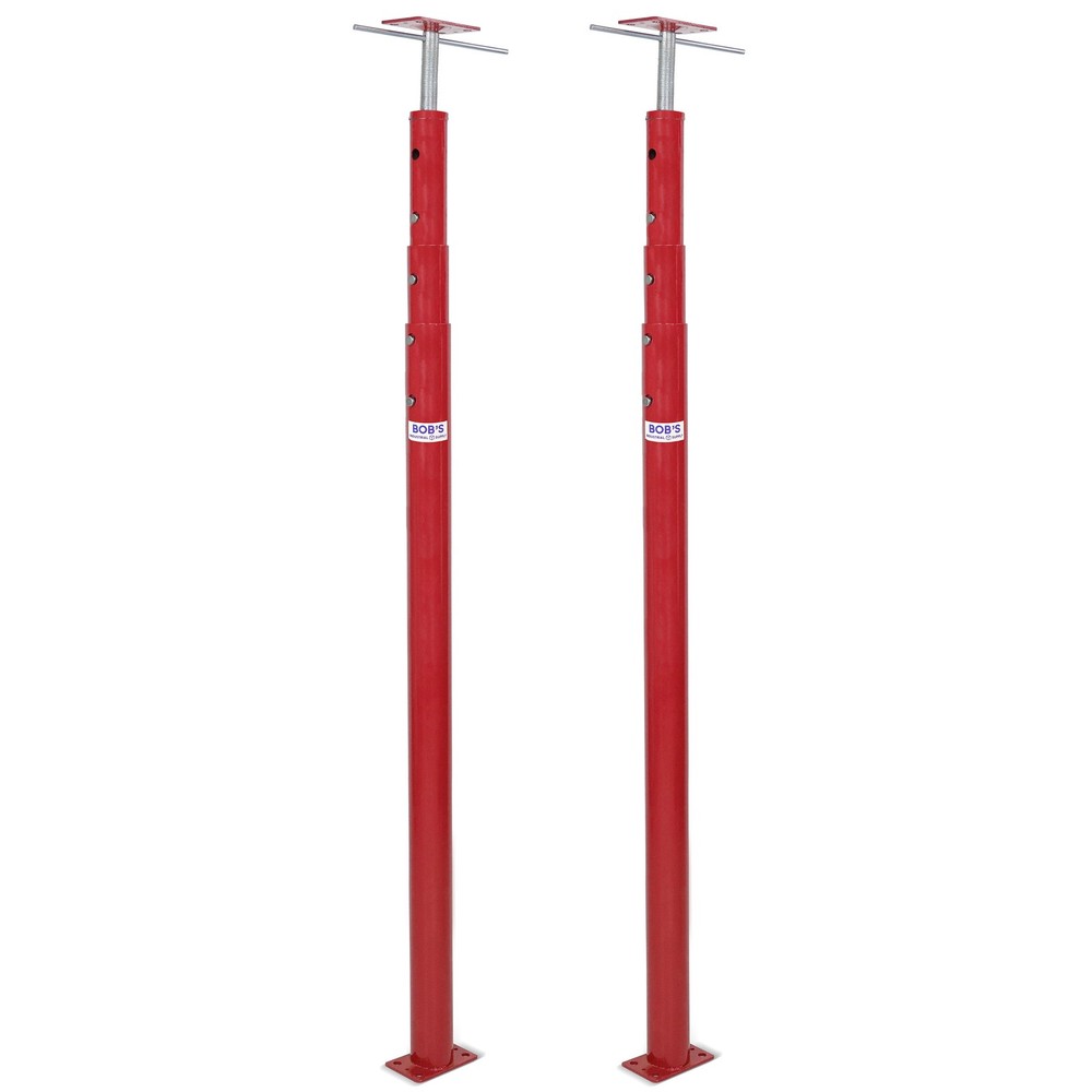 BISupply Adjustable Floor Jack Post Basement 2pk - 150in Ceiling Support Pole