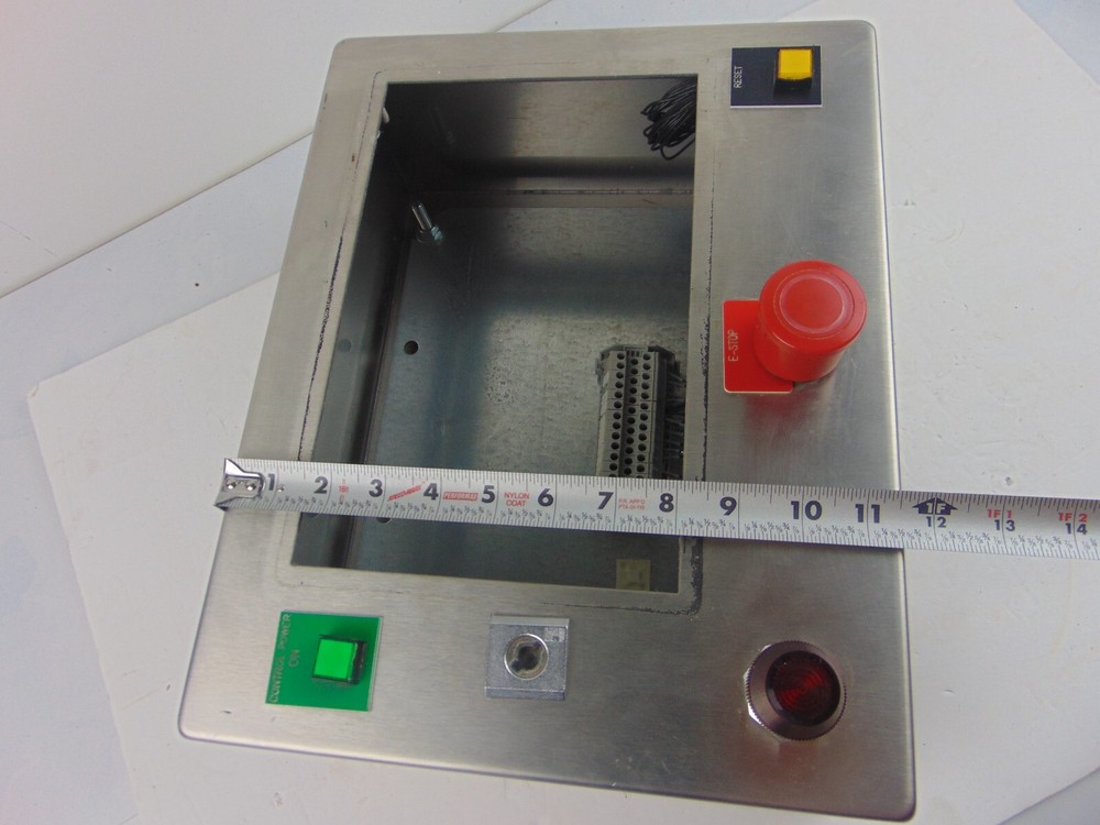 Rittal AE1004 Stainless Steel Panel View No Key