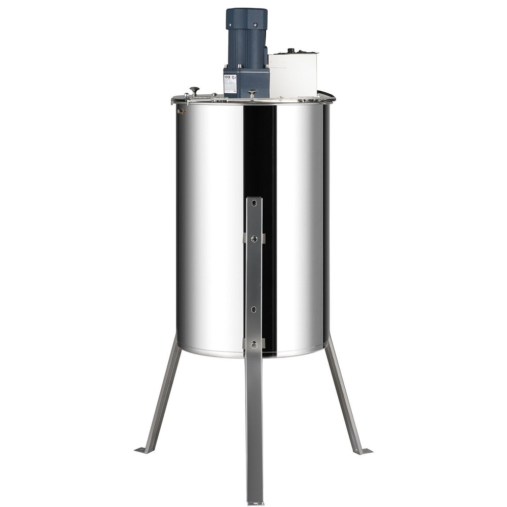 2/4 Frames Honey Spinner Extractor Beekeeping Extraction with Adjustable Stand