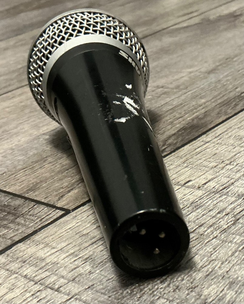 Vintage Shure PG58 Microphone XLR 3-pin Wired Connection UNTESTED
