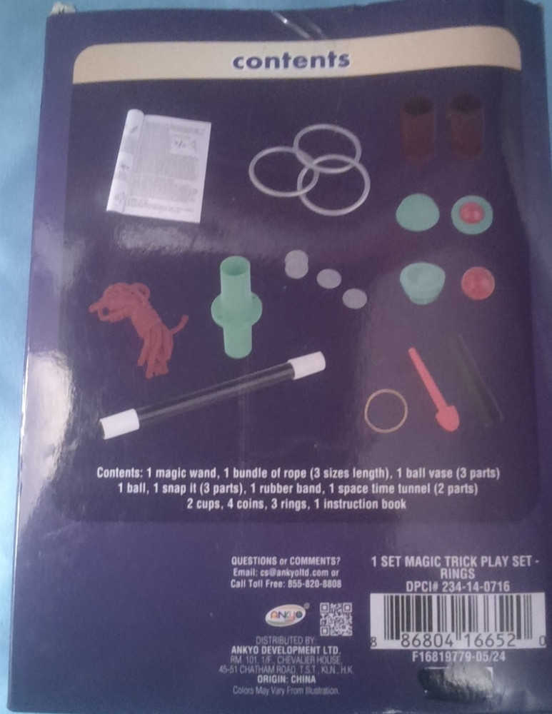 Magic Trick Play Set Ages 4+ M46 New