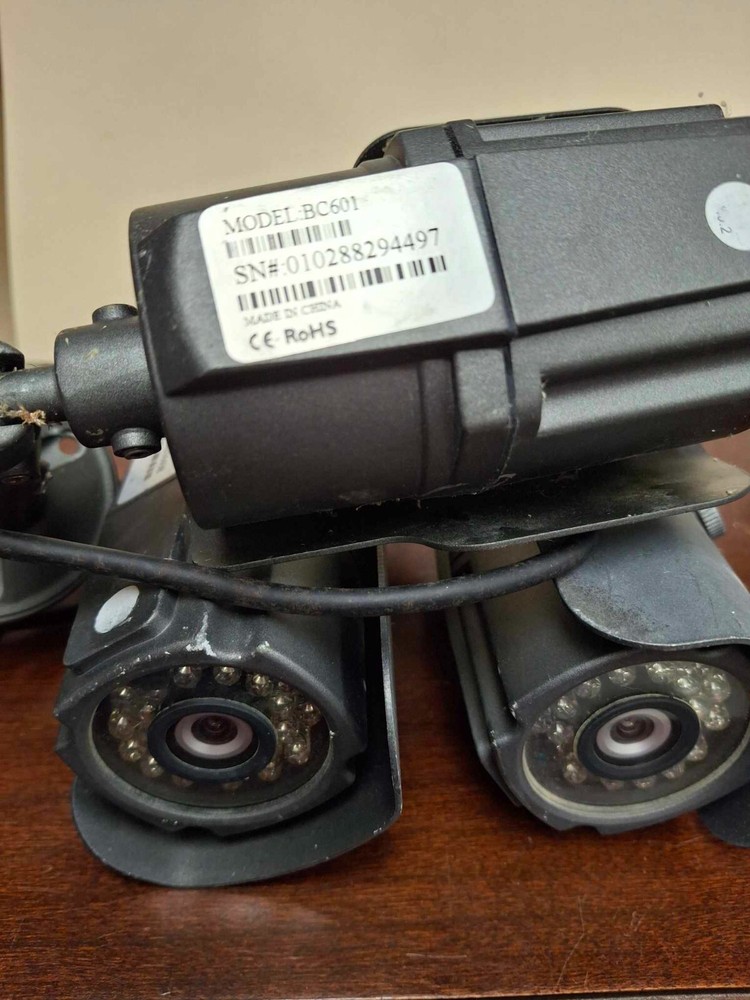3 RoHS Security Cameras Model BC601 Used