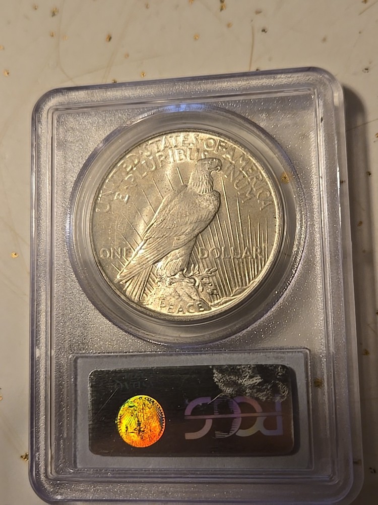 1923 Peace Silver Dollar - PCGS Certified MS64