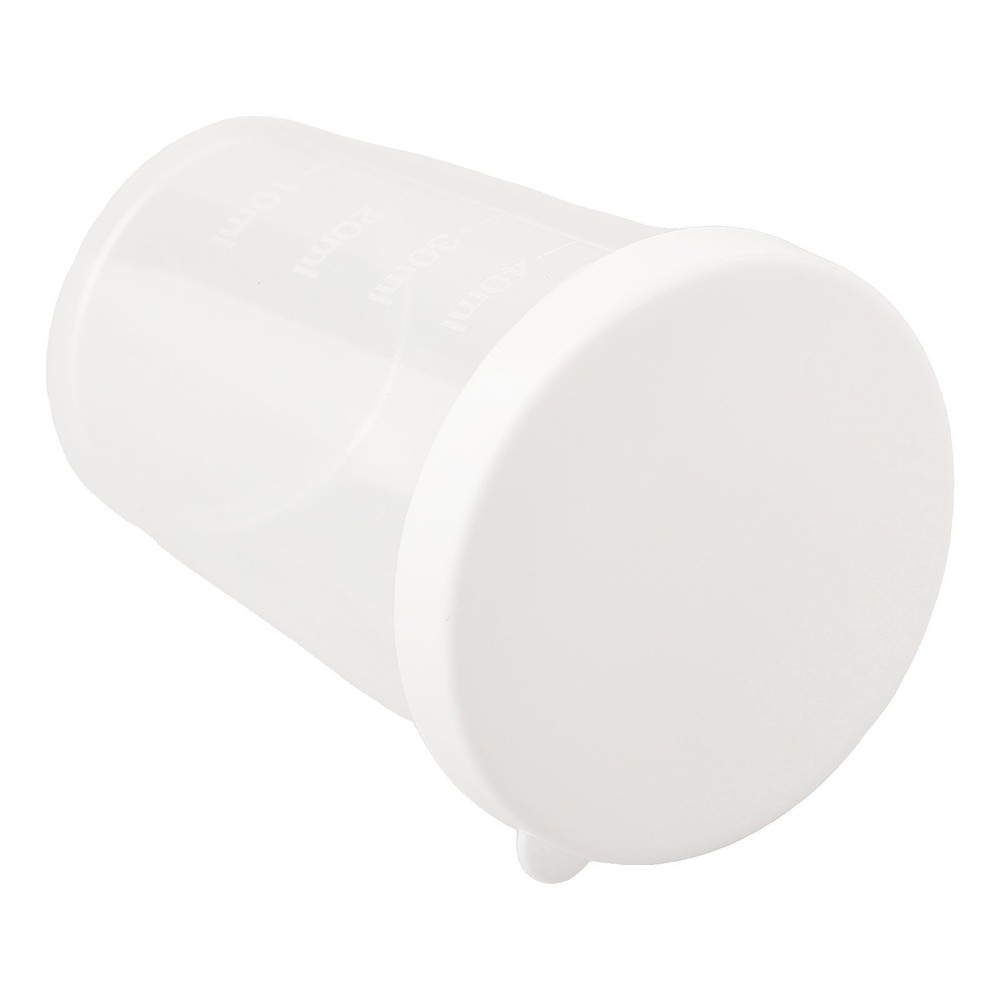 Measuring Cups Cup Transparent With White Lids Cap Container DIY Tools