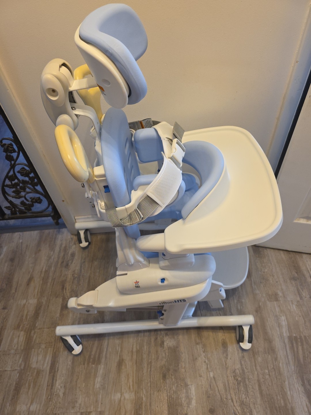 Rifton HTS Z110 Hygiene Toileting System, Small Size, 75 Lb Capacity