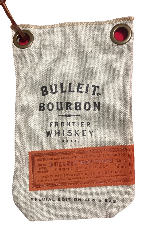 Bulleit Bourbon Frontier Whiskey Special Edition Lewis Bag