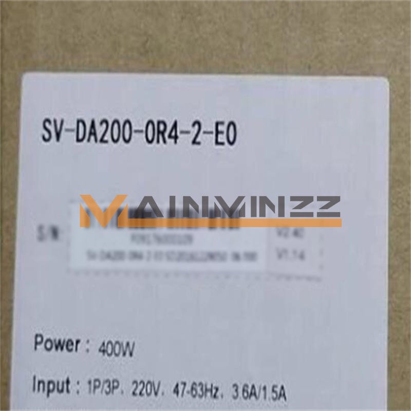1PCS INVT SV-DA200-0R4-2-E0 Servo Driver NEW