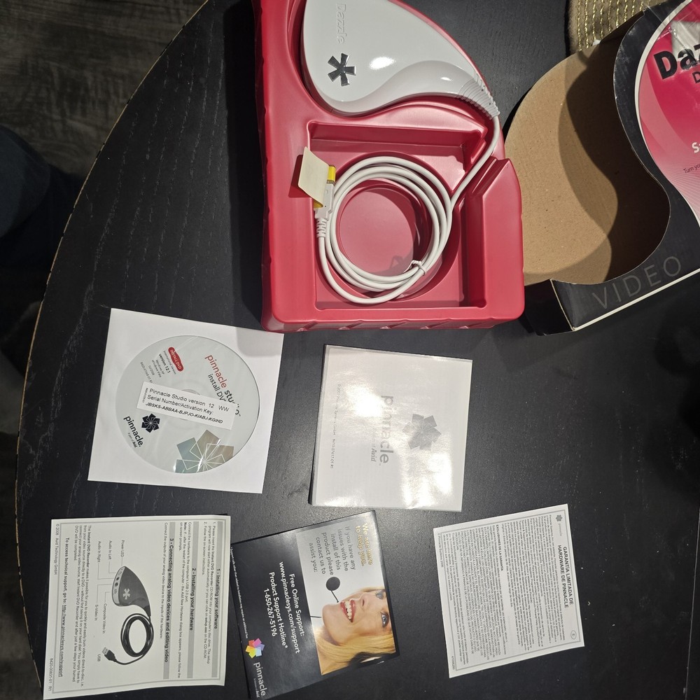 Dazzle Dvd Recorder Plus (untested)device ,disk , Manual#78