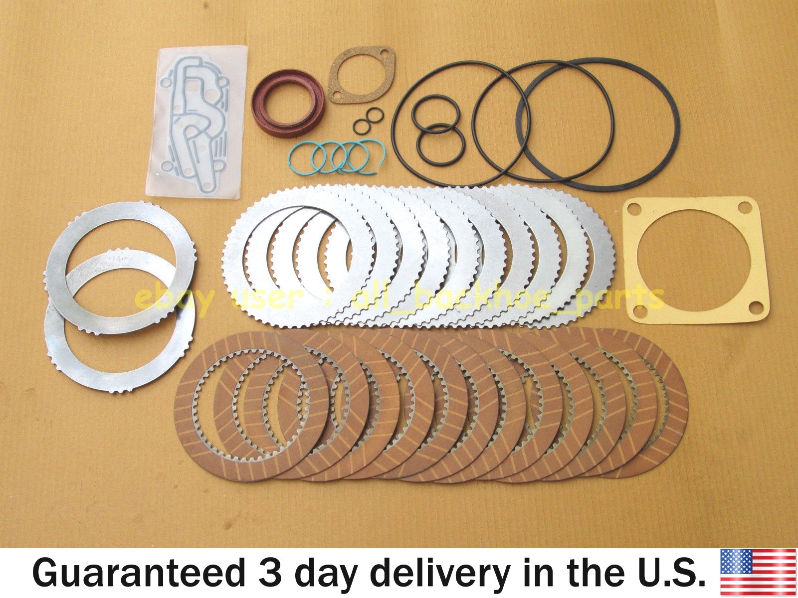 JCB BACKHOE - TRANSMISSION SHUTTLE KIT WITH PLATES & SEALS (445/12307 445/03205)