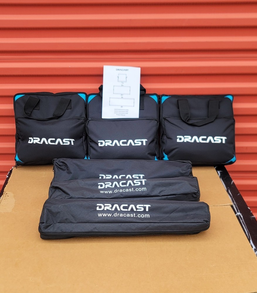 Dracast S-Series Plus Daylight  5600K (DRSPPL500DN), Blue  with the Stands