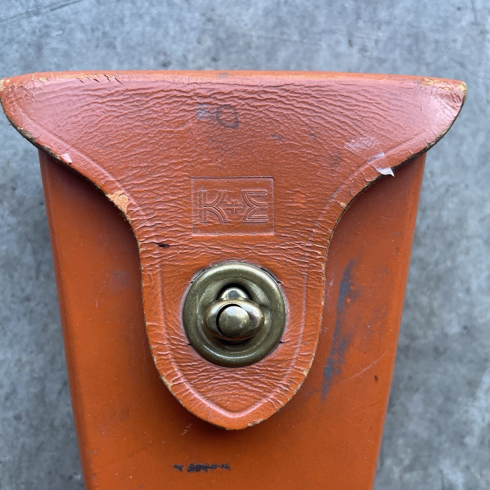 Vintage Keuffel & Esser (K&E) Abney Level Clinometer –With Original Leather Case