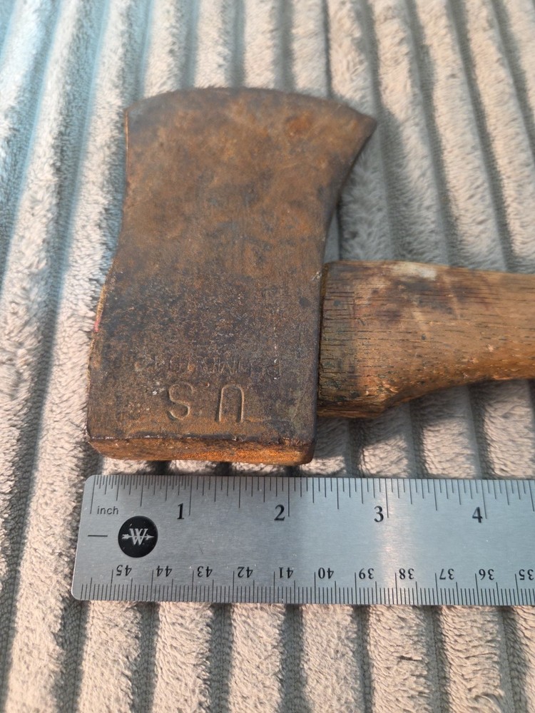 Vtg Plumb ORIGINAL WWII US ARMY 1942 FIELD AXE HATCHET