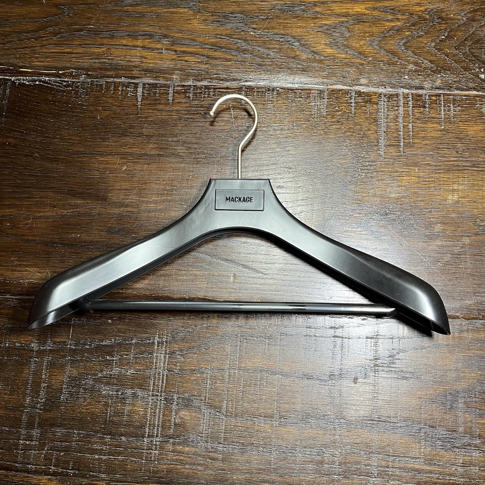 Mackage Black Hanger Plastic