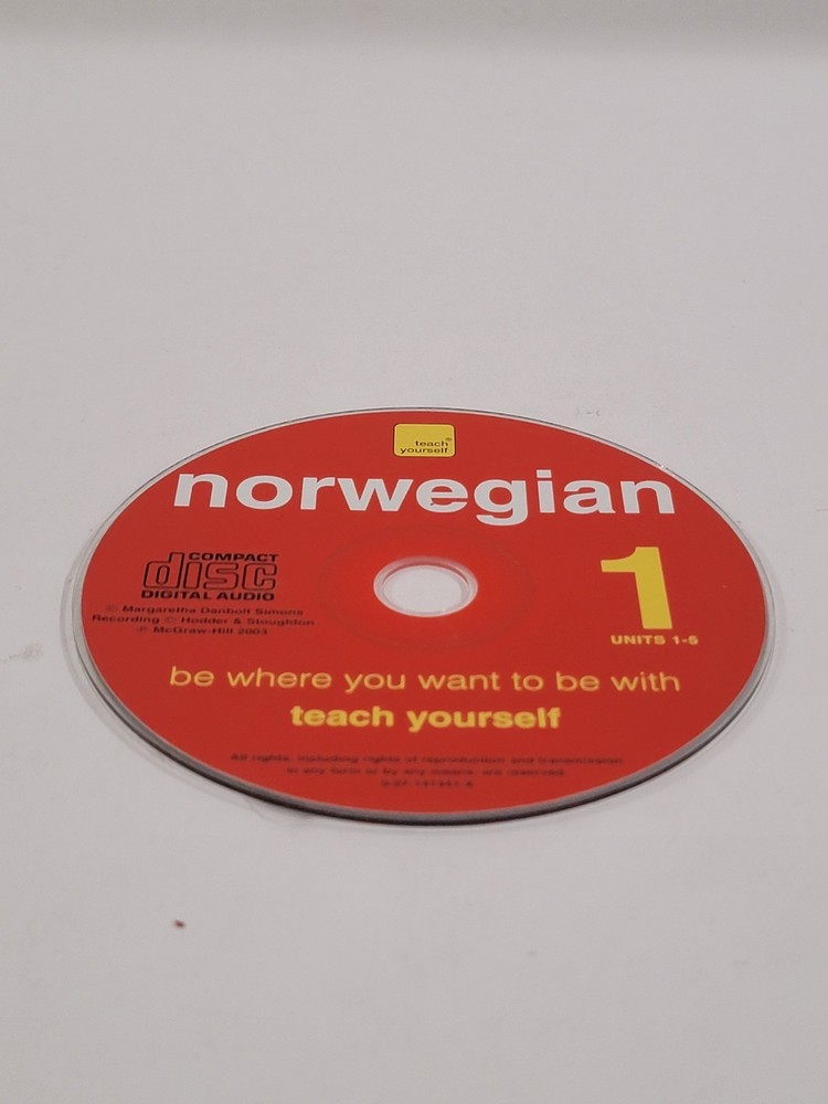 Norwegian Loose Language Units 1-5 Audio CD - Teach Yourself - Replacement Disc