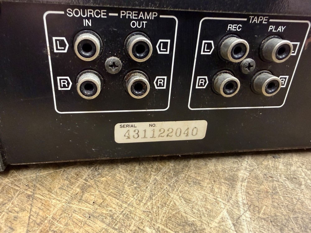 SANSUI RG-7 Stereo Graphic Equalizer