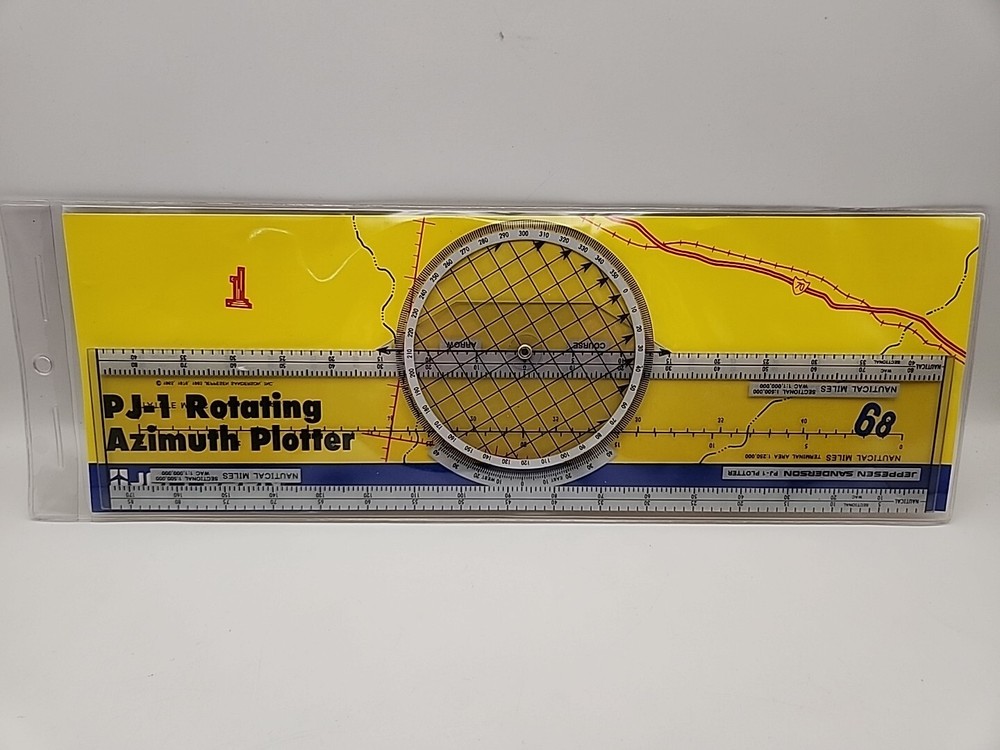 Jeppesen PJ-1 Rotating Azimuth Plotter
