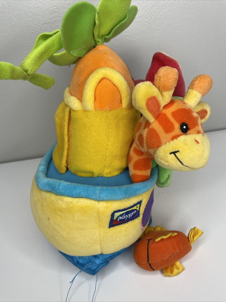 Playgro Musical Pullstring Animals Boat Fish Baby Toy Development