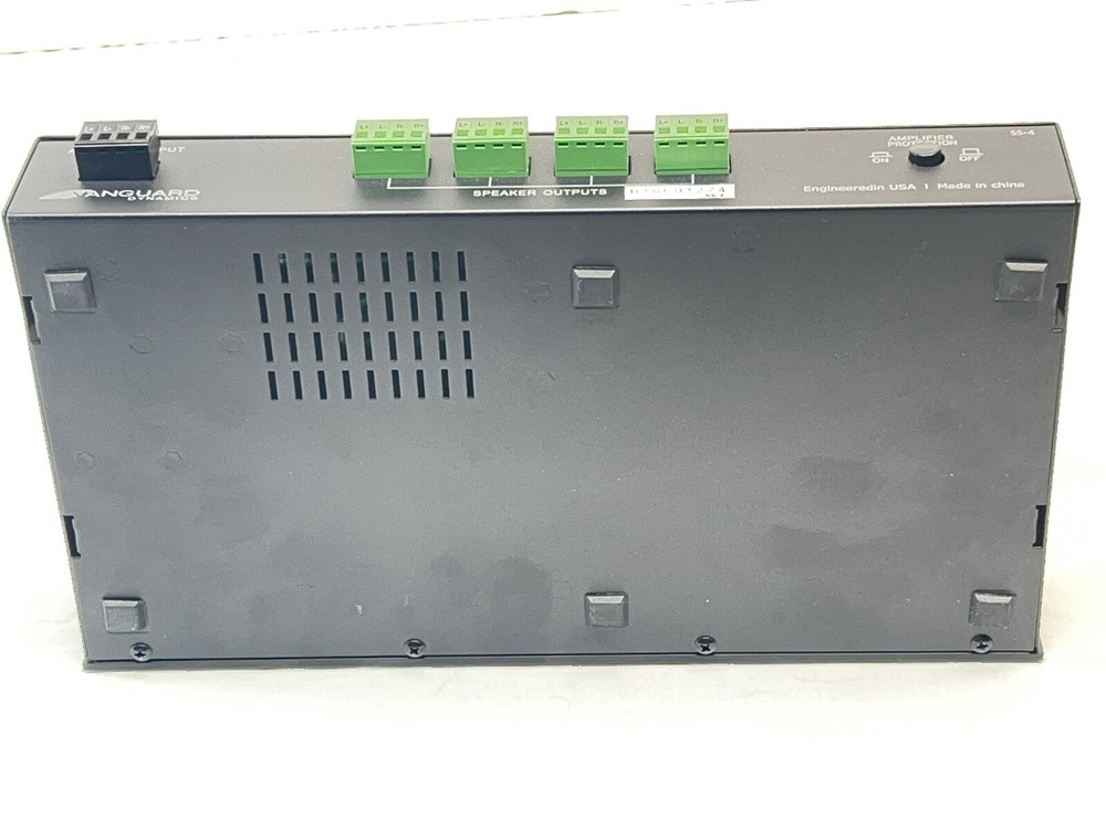 Vanguard Dynamics SS-4 - 4 Zone Speaker Control Tested and Working
