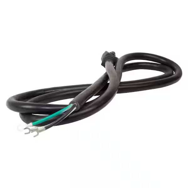 Replacement Power Cord Cable Wire Connector 3 Prong Husky Air Compressor 6 Ft