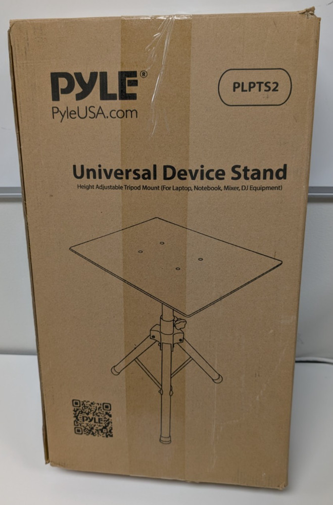 Pyle PLPTS2 Universal Device Stand - Height Adjustable Tripod Mount [USA]