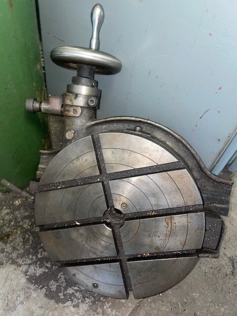 12" horizontal rotary table