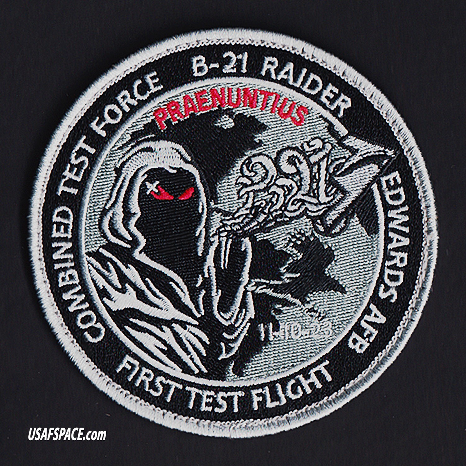 USAF B-21-RAIDER-FIRST TEST FLIGHT-COMBINED TEST FORCE- Edwards AFB- VEL PATCH