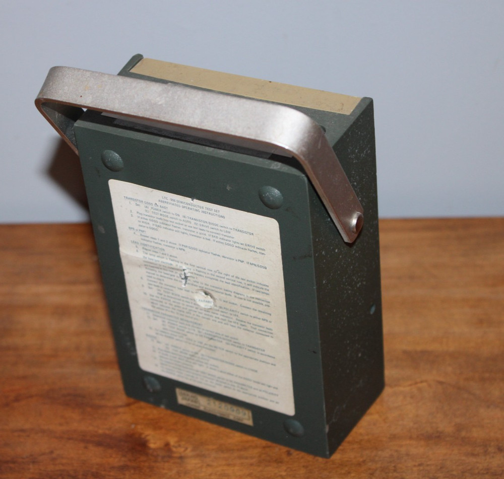 Leader LTC-906 Transistor Checker "Reference Use Only"