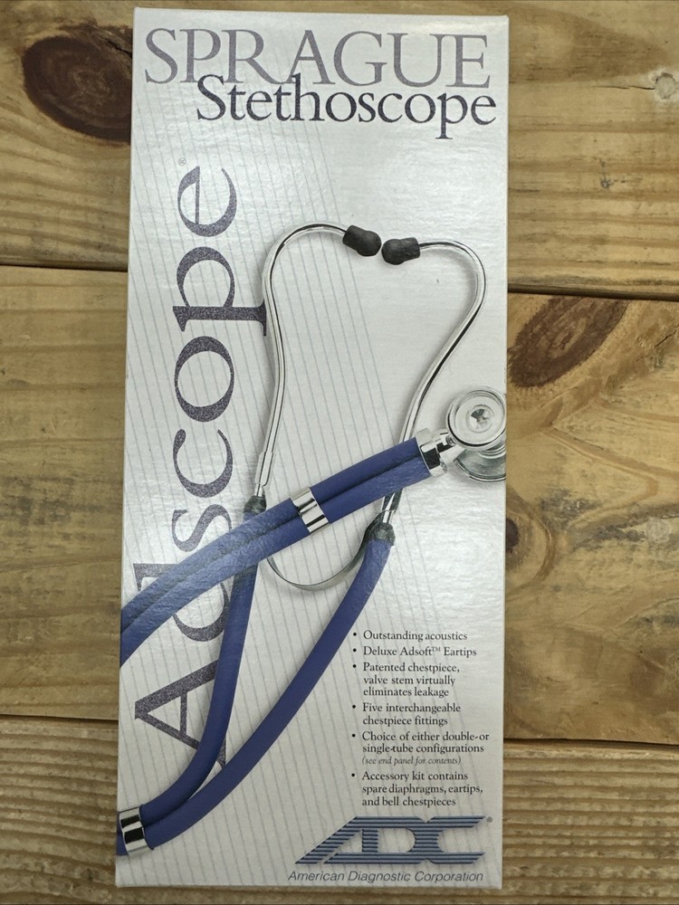 Sprague Stethoscope, Slate Blue NEW