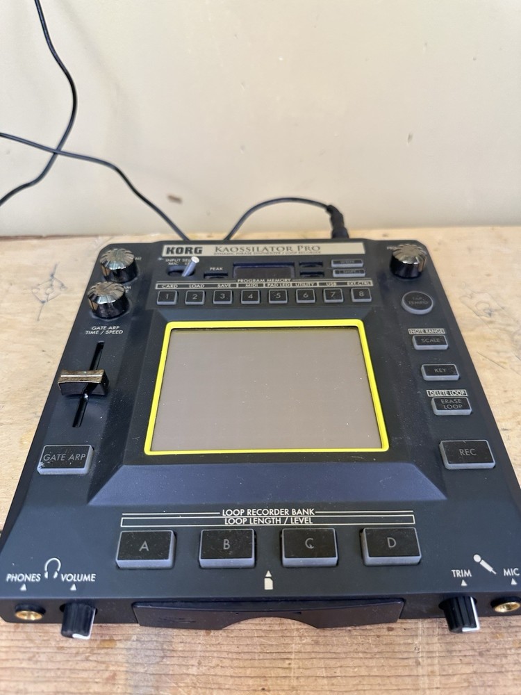 KORG Kaossilator Pro Dynamic Phrase Synthesizer / Loop Recorder - KO-1 PRO