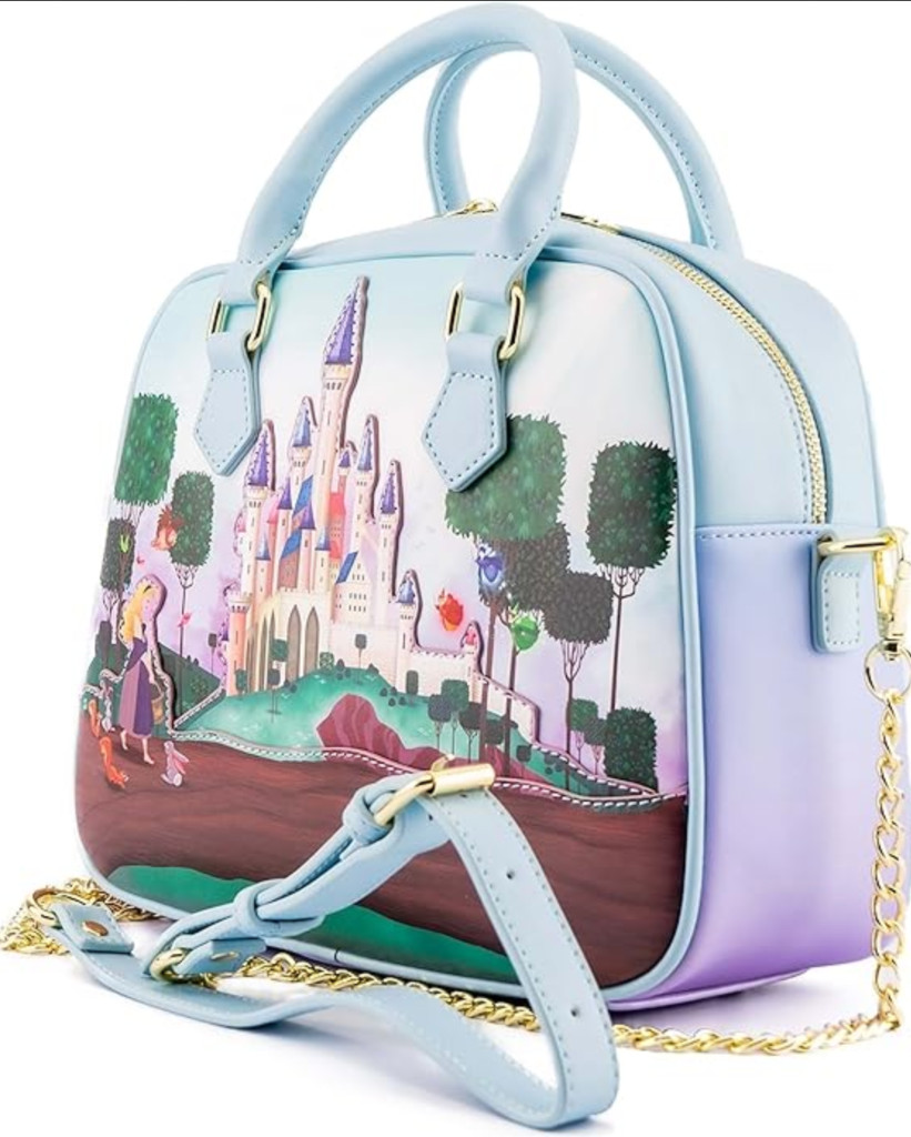 Loungefly Disney Sleeping Beauty Castle Crossbody Bag Purse - New With Tags NWT
